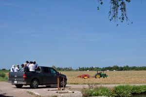 Die Rastreadoras auf dem Weg zum Gelände, das sie nach ihren Kindern absuchen werden.